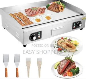 Stainless Steel Commercial Electric Countertop Griddle
