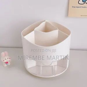 Cosmetics Storage Rack - Desktop Organizer with 5 Spaces