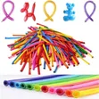 100 Pcs Pipe Balloons with Hand Pump - 1