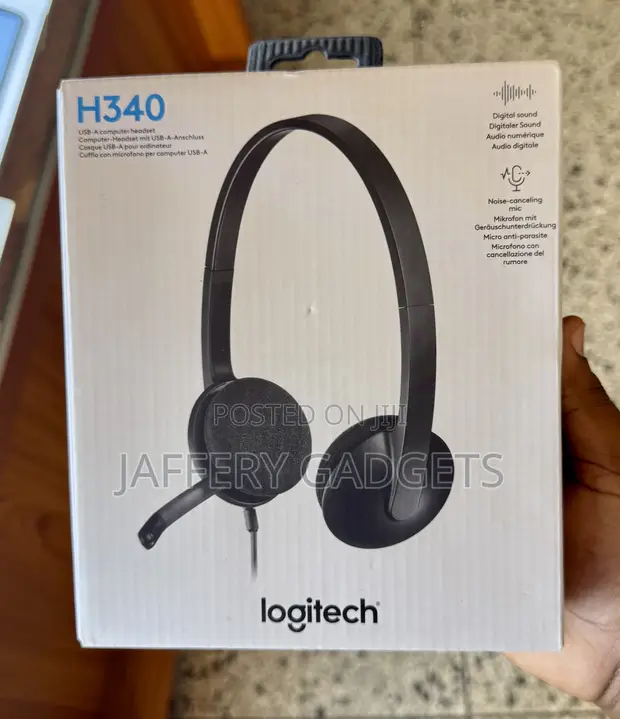 Logitech H340 USB Headset - 1