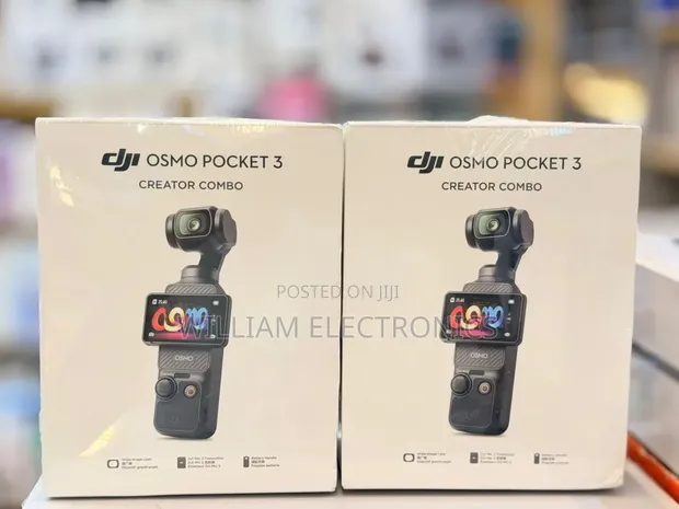 DJI Osmo Pocket 3 Creator Combo Vlogging Camera - 1