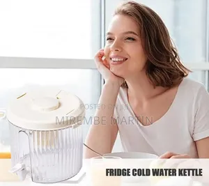4L Large Capacity Plastic Beverage Dispenser with Tap