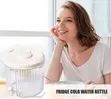 4L Large Capacity Plastic Beverage Dispenser with Tap - 1