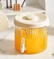 4L Large Capacity Plastic Beverage Dispenser with Tap - 2
