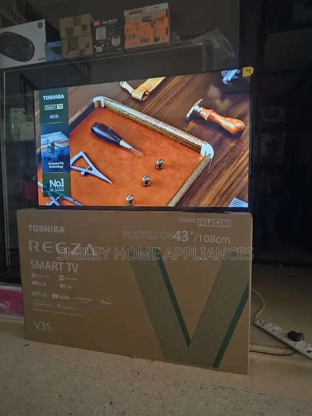 Toshiba 43" Vidaa 1080p Smart TV with Dolby Atmos - 1