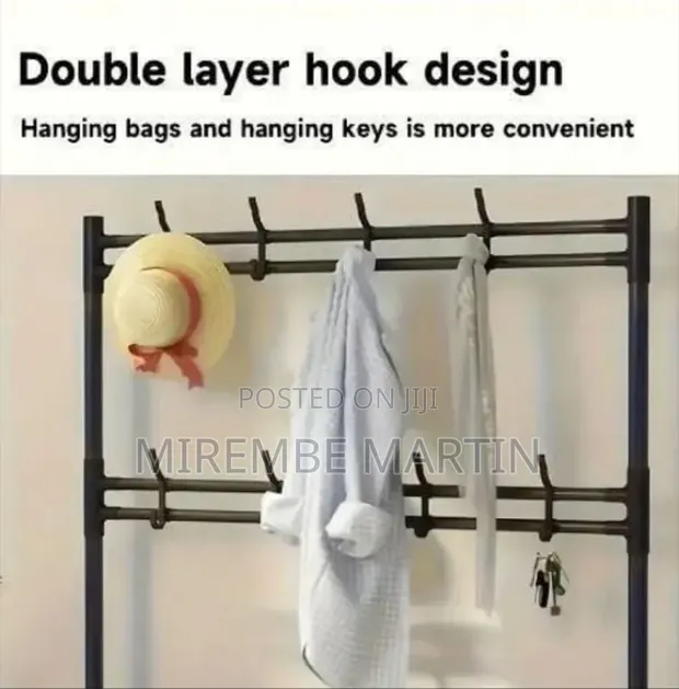 5 Layer Multipurpose Rack for Bags, Hats & Shoes - 1