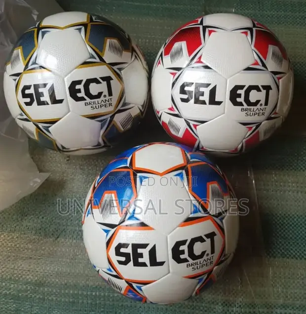 Original Select Leather Football - White/Multicolor - 1