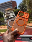 Protective Metal Wooden Phone Case - 1