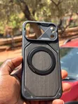 Protective Metal Wooden Phone Case - 3