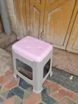 Brand New Cushioned Plastic Stools - 1