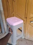 Brand New Cushioned Plastic Stools - 3