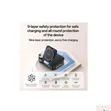 65W 8-in-1 Magnetic Wireless Charging Station with Digital Clock - 1