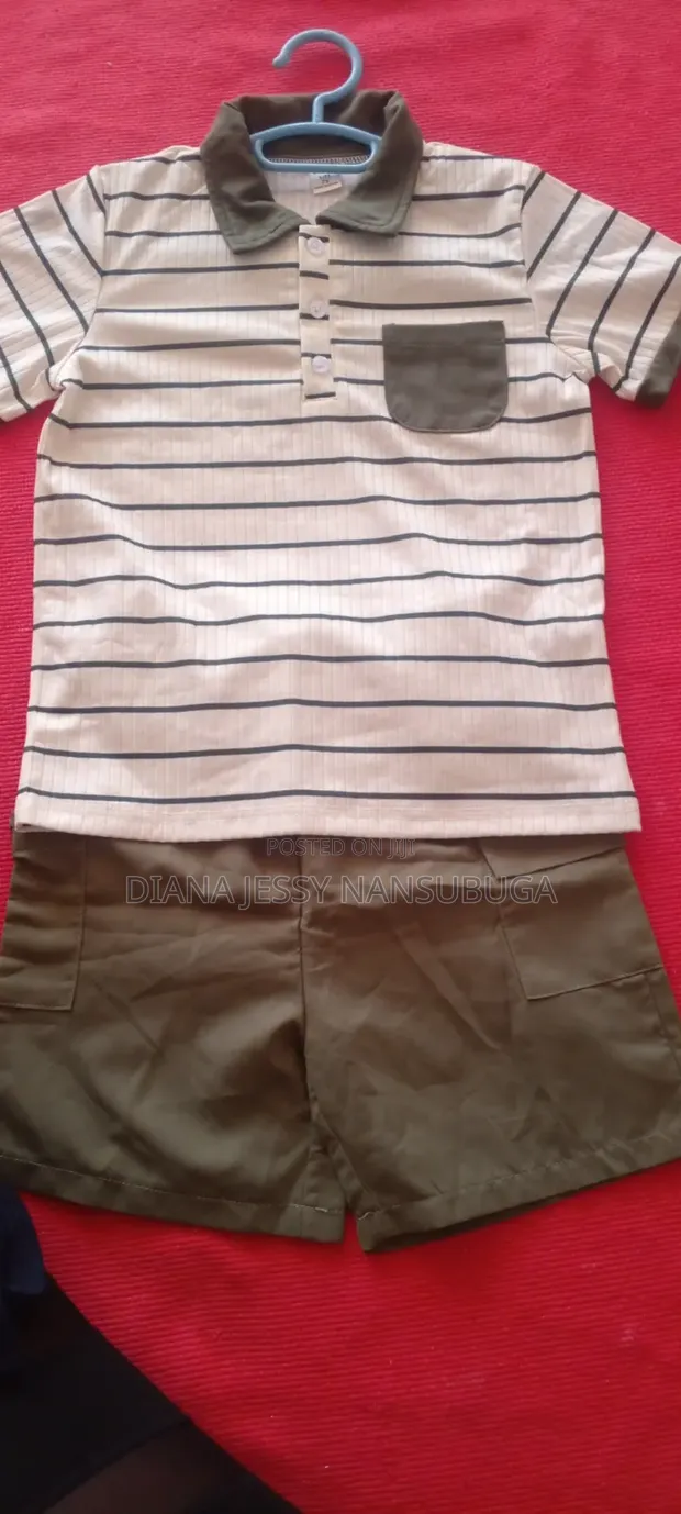 Kids Polycotton Matching Set - Multicolor - 1
