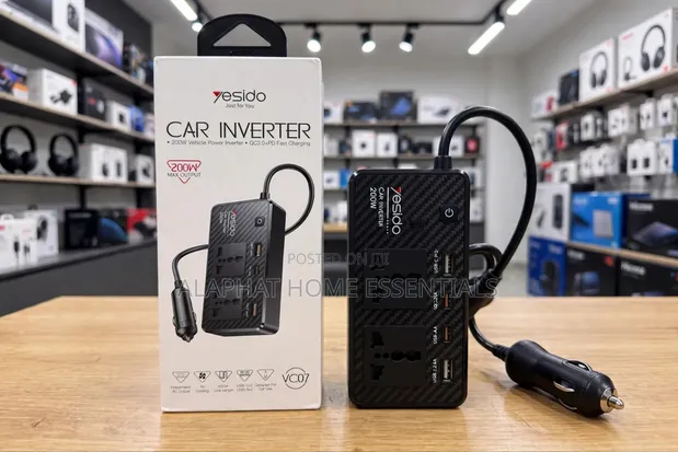 Yesido VC07 200W Car Power Inverter - 1