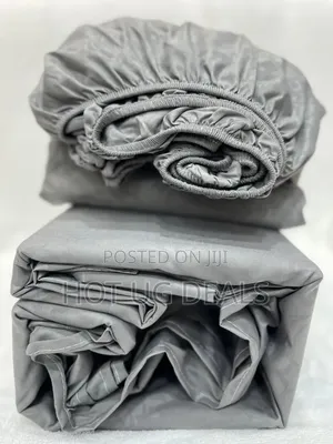 4pcs 6x6 Fitted Bedsheet Set (1 Flat, 1 Fitted, 2 Pillowcases)