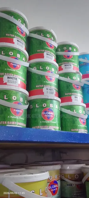 Global Undercoat Paint, 4 Liters