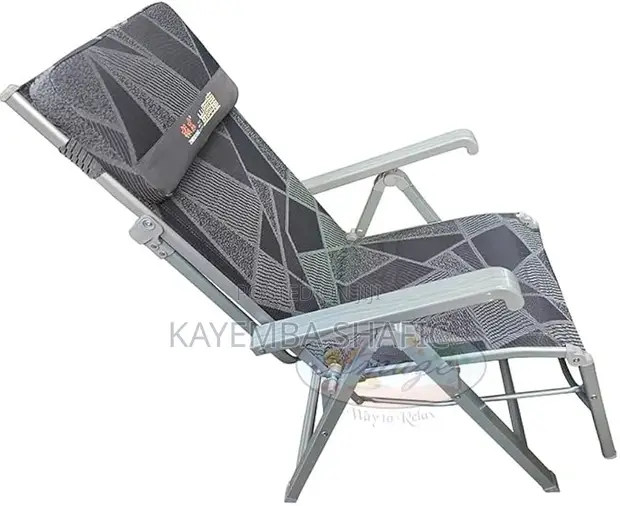 Folding Zero Gravity Reclining Lounge Chair & Bed with Cushion - 1