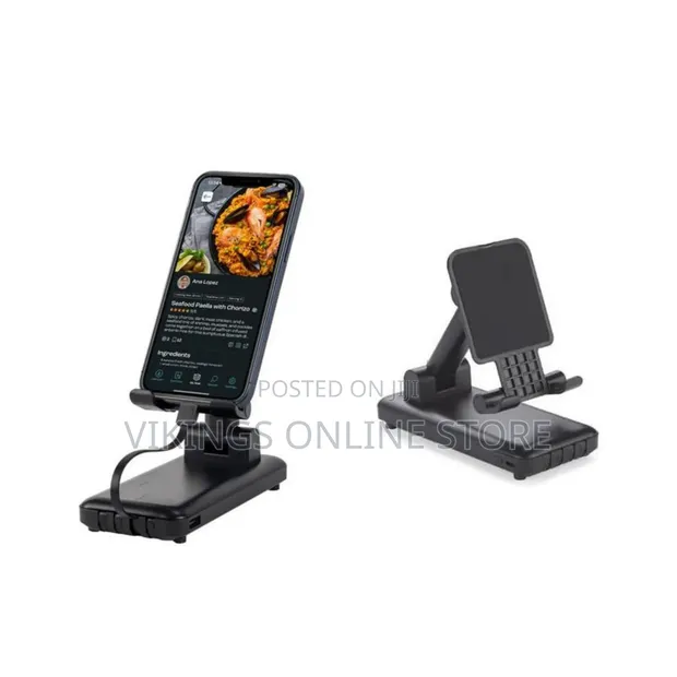 Multi-Function Power Bank with Adjustable Folding Stand - 1