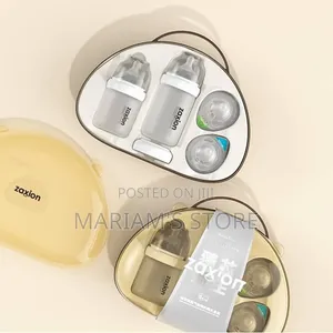 Anti-Colic Glass Baby Bottle Gift Set