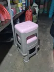 Rocky Heavy Duty Plastic Stool - 2
