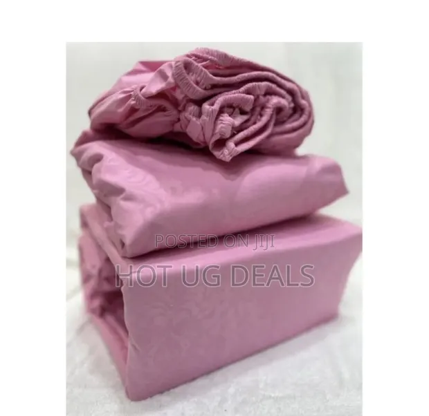6x6 Fitted Bedsheets Set with 2 Pillowcases - 1
