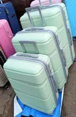 Rubber Suitcase Set - Light Green - 1
