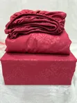 4-Piece 6x6 Fitted Cotton Bedsheet Set (2 Bedsheets, 2 Pillow Cases) - 2