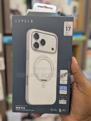 Levelo Iris Pro MagSafe Liquid Silicone Case for iPhone 17 Pro Max