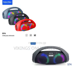 S74 Wireless Portable Bluetooth Speaker with RGB Lighting
