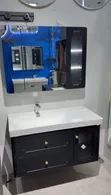 Single Long Bathroom Cabin (100cm x 50cm) - 1