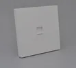 CAT8/CAT7 RJ45 Wall Panel - 1 Port - 1