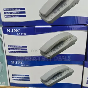 Ultra-Compact Basic Corded Landline Telephone