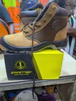 Boy Brown Nubuck Industrial Safety Boots - 2