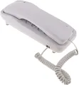Mini Corded Desk Phone - White - 1