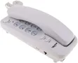 Mini Corded Desk Phone - White - 2