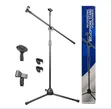 Adjustable Floor-Standing Microphone Boom Arm Stand - 1