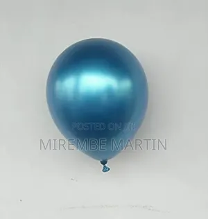 12 Inch Chrome Metallic Balloons (Pack of 100)