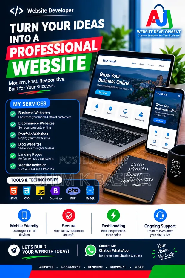 Website Creation Services - 1