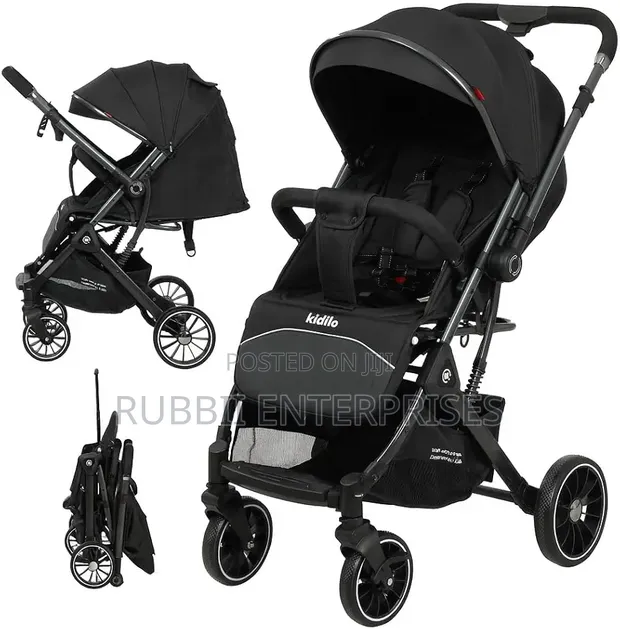 Foldable Convertible Baby Stroller - 1