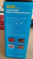 300W Portable Power Station - LiFePO4 Solar Generator - 1