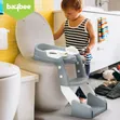 Baby Toilet Ladder 3-in-1 - Grey - 2
