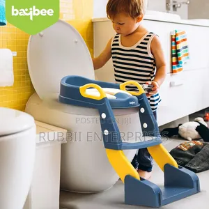 Baby Toilet Ladder 3 in 1 - Blue/Yellow