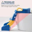 Baby Toilet Ladder 3 in 1 - Blue/Yellow - 3