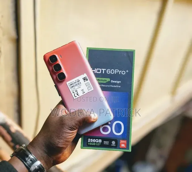 New Infinix Hot 60 Pro+ 256GB Orange - 1