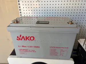 SAKO 12.8V 100Ah LiFePO4 Lithium Solar Battery