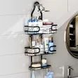 3-Tier Hanging Shower Caddy - 1