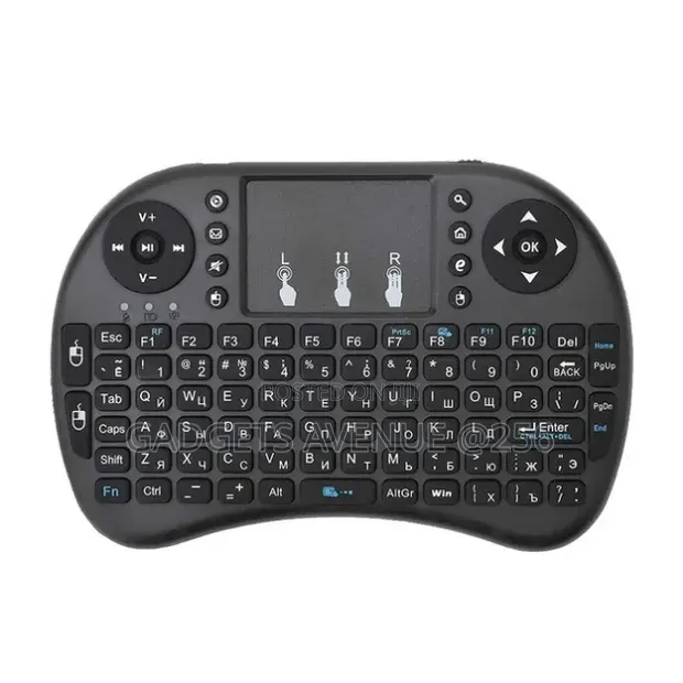 Mini Wireless Keyboard with Touchpad - 1