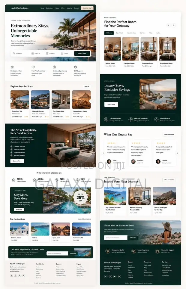 Hotel Website Development Uganda | Booking & Reservation - 1