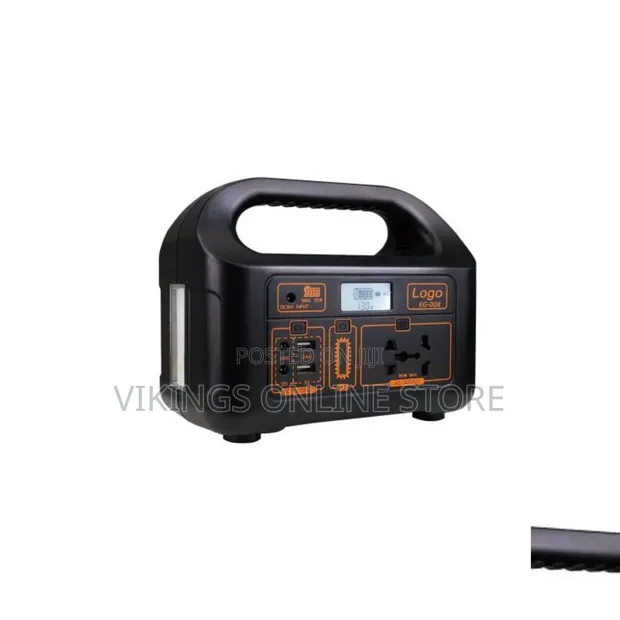 Black 150W Portable Power Station - 1