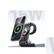 3-in-1 Foldable Wireless Charger, MagSafe Compatible - 1
